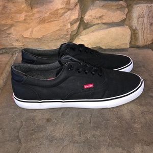 Levi’s Low Top Canvas - Black - Mens Size 13